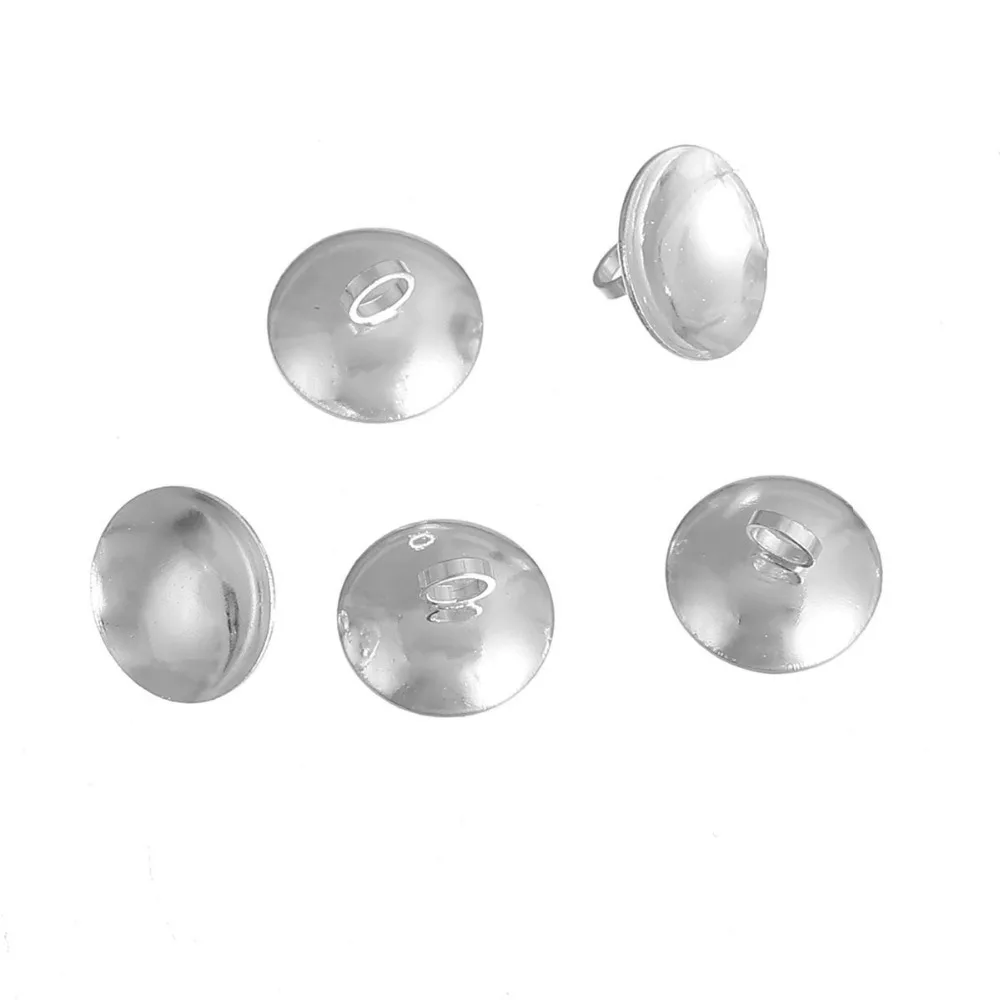 DoreenBeads медный серебристый цвет колпачки из бисера с петлей для стеклянных