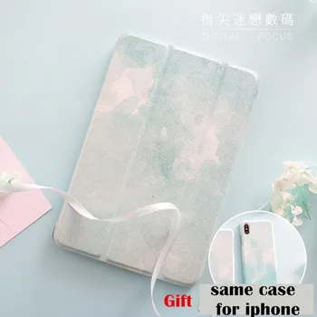 

marble Magnet Leather Case Flip Cover For iPad Pro 9.7 10.5 12.9 Air Air2 Mini 1 2 3 4 5 Tablet Case For ipad 9.7 2017 2018 2019