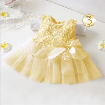 Летнее платье для девочек платье с лепестками роз для девочек милое цветное платье для маленьких девочек от 0 до 2 лет - Цвет: picture color
