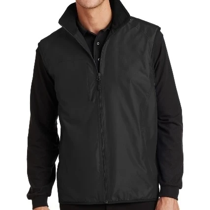 Port Authority J355 Mens Challenger Vest True Black & True Black - Medium (1)