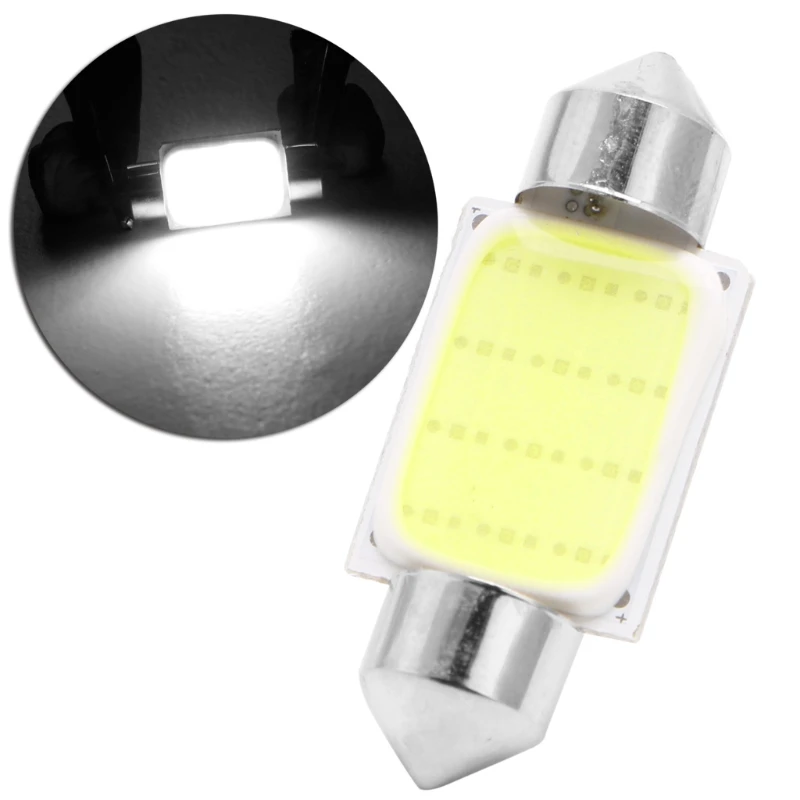 

CAN BUS 12V C5W PLASMA COB LED SMD SIZE interior bulb White 36mm