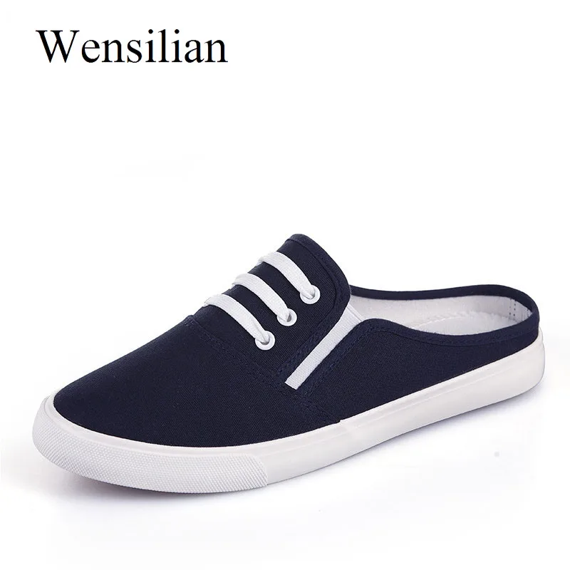 flat sneakers slip on