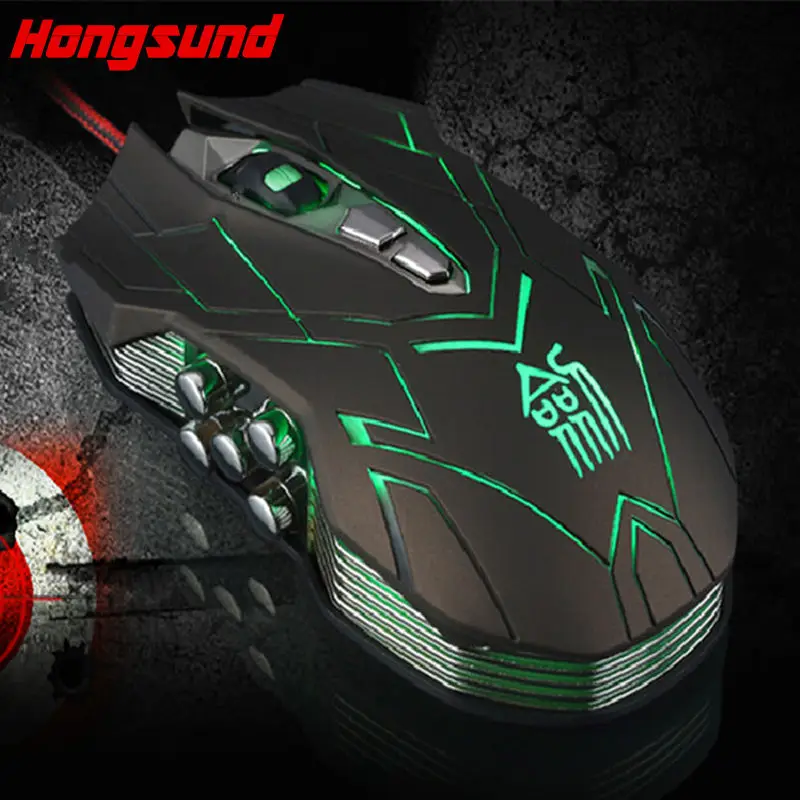 

2016 NEW Suzaku II Gaming mouse+800/1200/1600/2400 DPI +USB 3D Professional Competitive Gaming 9 Buttons Mice