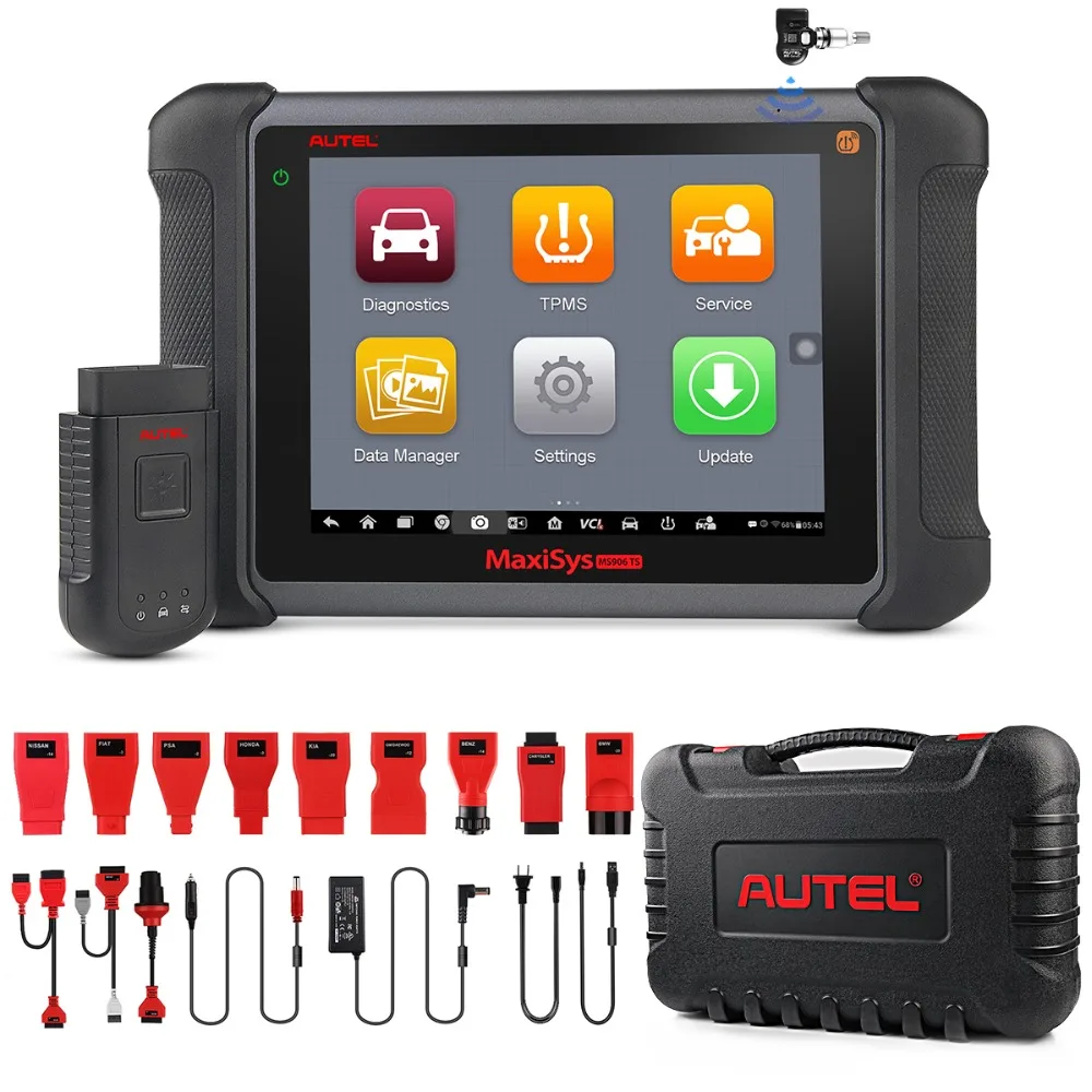 Autel maxisys MS906TS беспроводной TPMS автомобильный диагностический инструмент