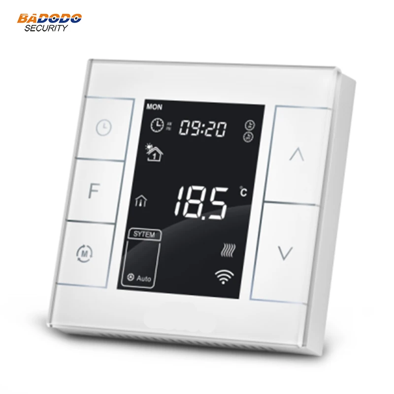 

Z-Wave plus enabled programmable thermostat Heating Thermostat MCO home MH7H compatible with Fibaro Vera gateway