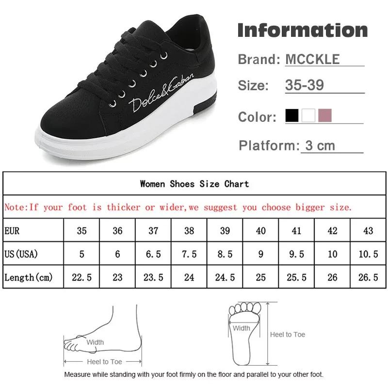 MCCKLE/Новинка; дизайнерская женская обувь из вулканизированной кожи; женская обувь на плоской платформе со шнуровкой; удобная повседневная женская обувь; Осенняя обувь