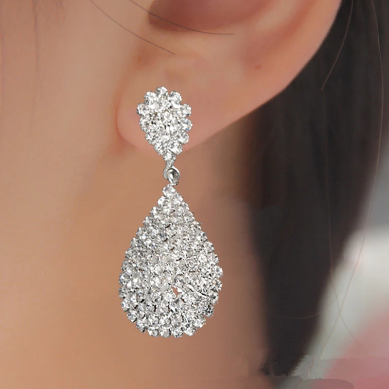 Silver Drop Earrings For Women Top Sellers, 53% OFF | www 