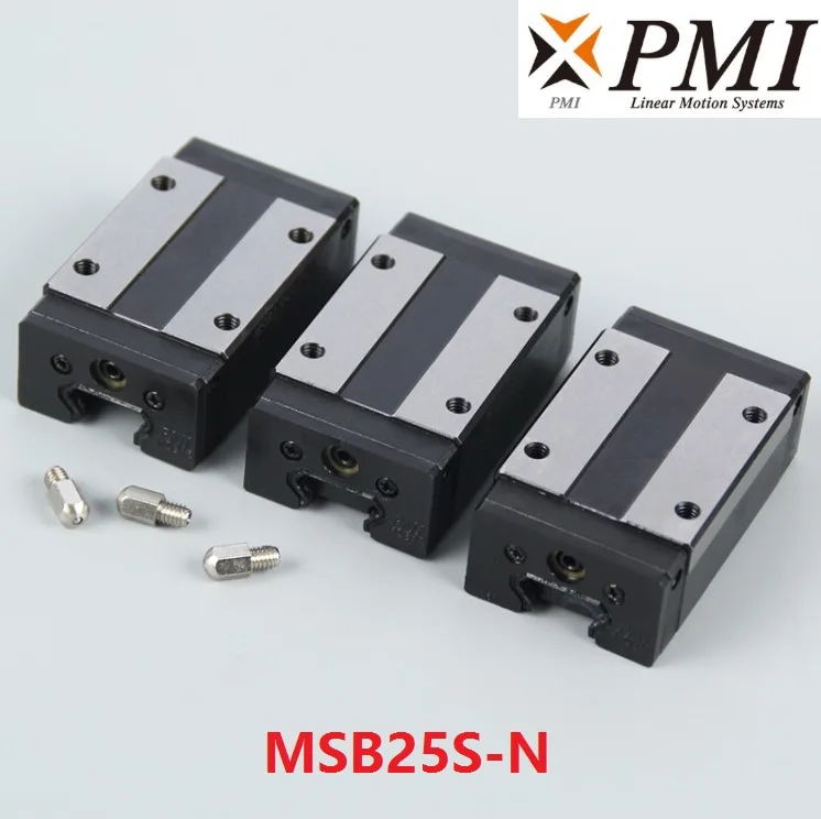 2 шт. оригинальный тайваньский PMI MSB25S N MSB25SSSFC линейный направляющий скользящий