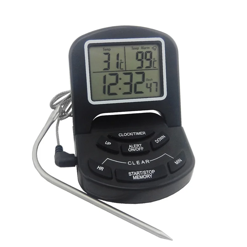 Electronic Thermometer Probe Digital Thermometer For Meat Water Food