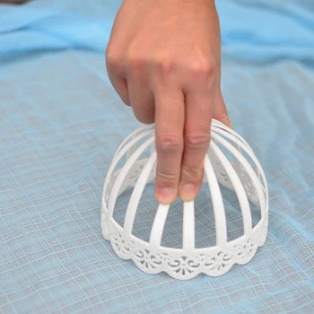 

Age 3~7 Children Hat Cap Storage Display Holder Hair Wigs Stand Hanging Rack White