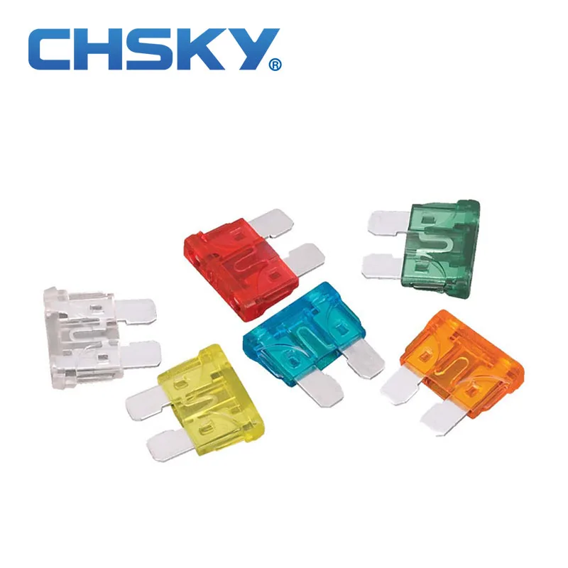 CHSKY 80 шт. Флейта с высококачественным автоматическим предохранителем 5 40 А Mid 12 В