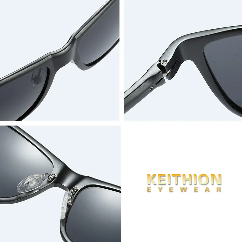 KEITHION Trending Styles Aluminium Magnesium Square Men Sunglasses Polarized Sun Glasses for Men Sport Eyewear KEITHION Trending Styles Aluminium Magnesium Square Men Sunglasses Polarized Sun Glasses for Men Sport Eyewear