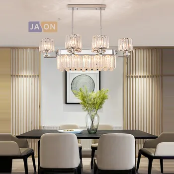 

led e14 Postmodern Iron Crystal Glass LED Lamp LED Light Pendant Lights Pendant Lamp Pendant Light For Foyer Dinning Room