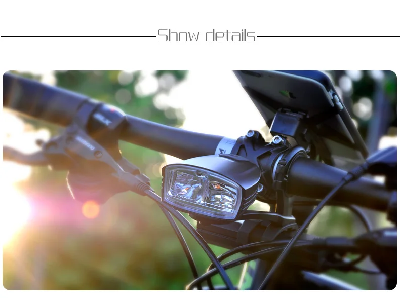 EasyDo Bicycle Bike Head Front Led Light Smart Induction USB 10W Lamp LED 4400mAh For Outdoor Cycling
