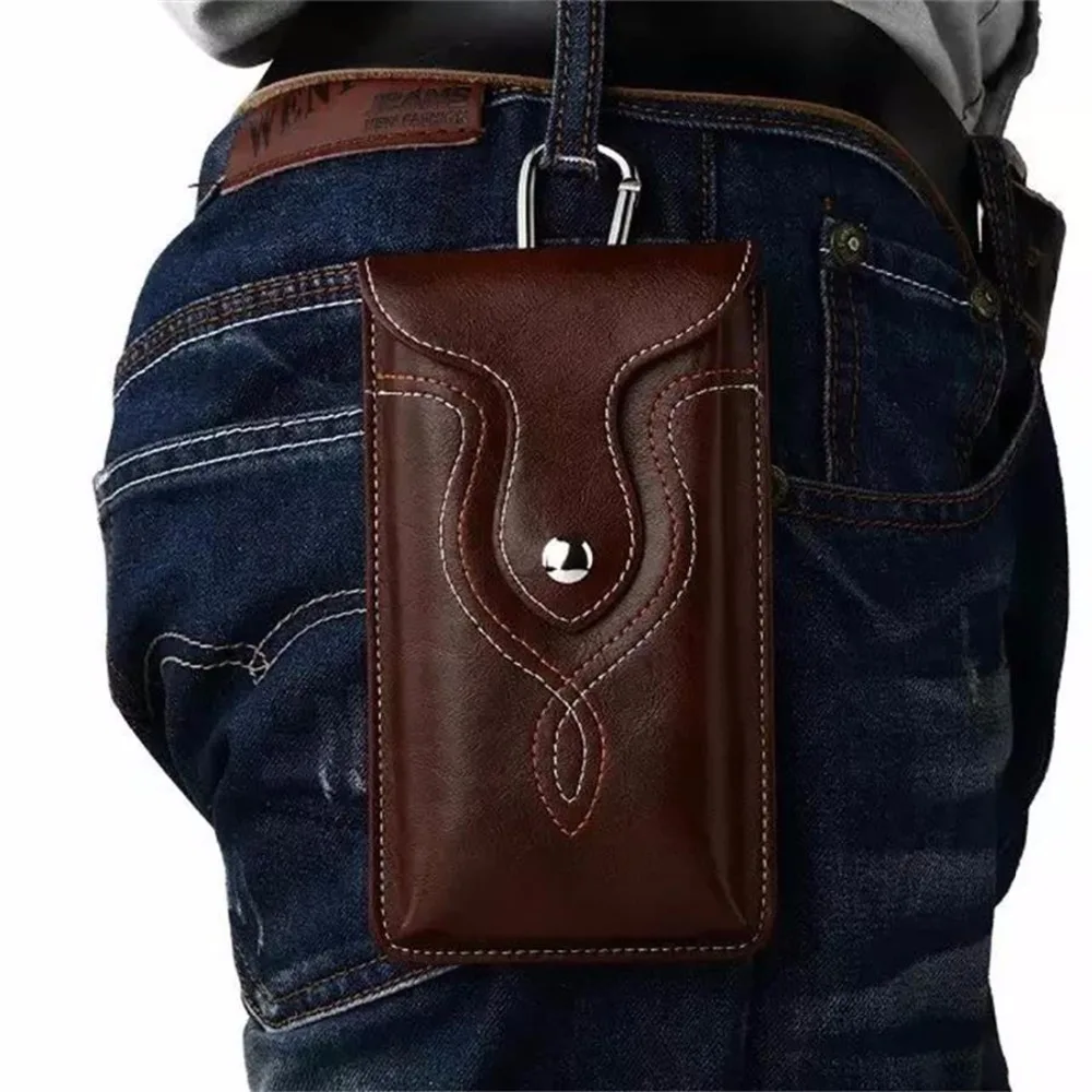 PU Leather Phone Pouch For Xiaomi Redmi Note 5 Pro Cases Universal