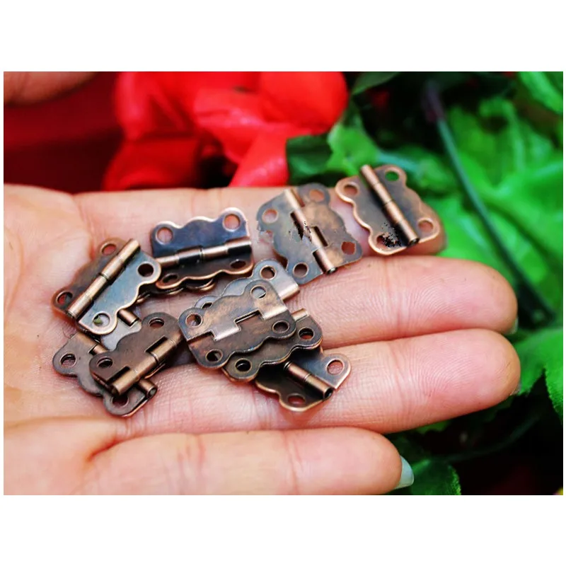 Red-Bronze-Butterfly-Metal-Cabinet-Door-Luggage-Furniture-Hinge-4-Holes-Decor-Antique-Vintage-16-13mm (1)