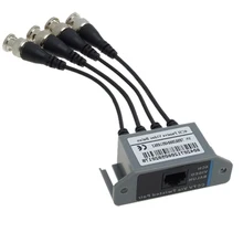IMC Горячее предложение CCTV 4 канальный пассивный UTP передатчик видео балун BNC штекер для UTP RJ45 CAT5