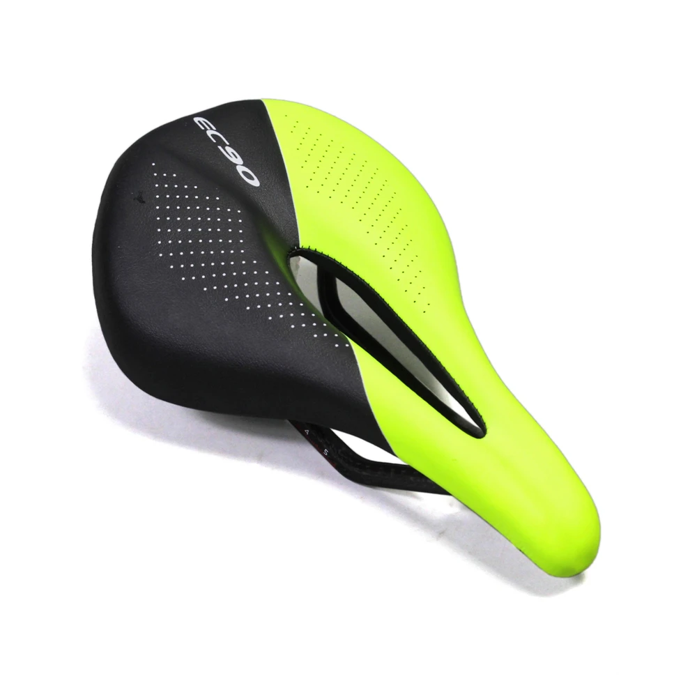 EC90 Carbon+Leather Bicycle Saddle Comfort Soft Road Mountain Bike Seat Saddles MTB Bike Cycling Saddle PU Cushions (7)