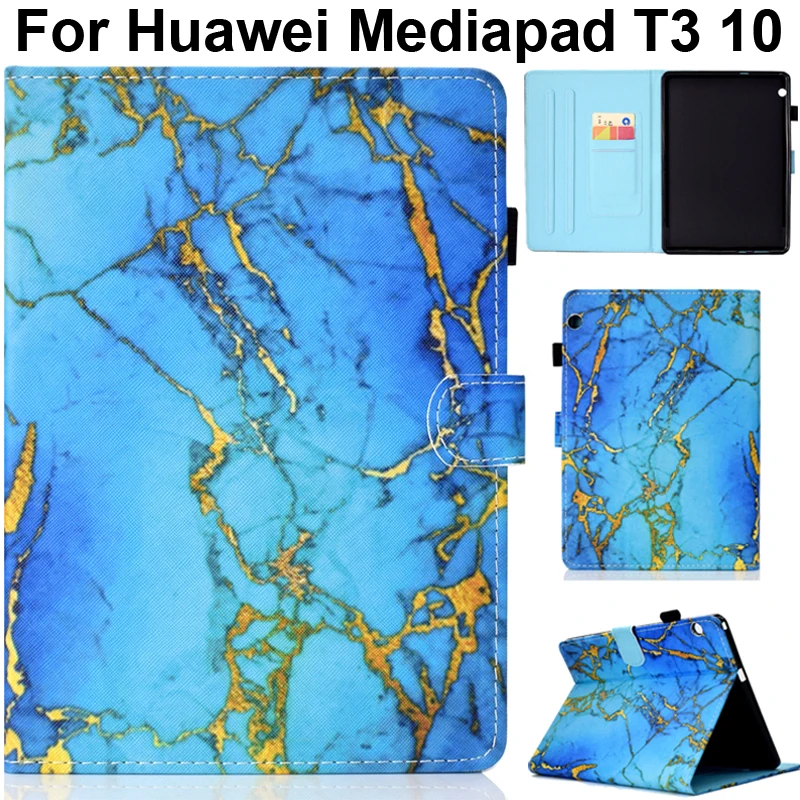 Милый чехол для Huawei Mediapad T3 10 Обложка милая сова Бабочка дерево цветок искусство
