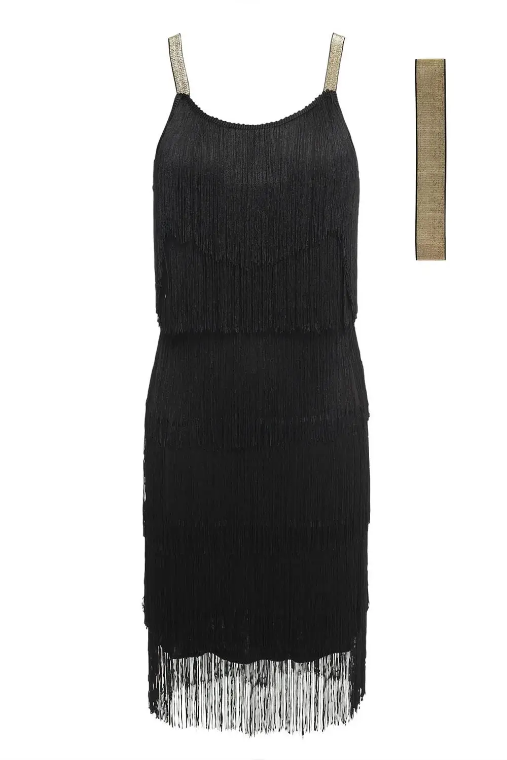 2019 Straps Summer Gatsby Women'S Size Clothes Glam Women Costume Long Clothing Party Tassels Flapper Beach Dresses Fringe Dress 6