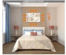 Electric painting Carbon Crystal Wall mounting Heater Household heaters electric infrared heating panels Electric painting Carbon Crystal Wall mounting Heater Household heaters electric infrared heating panels