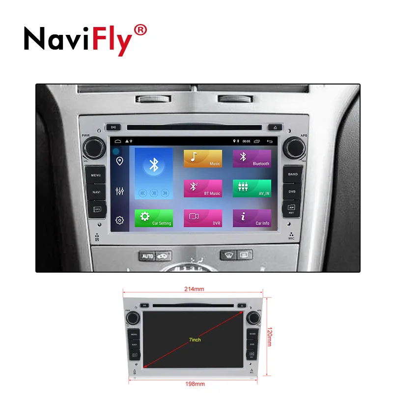 Excellent 2GB+32GB Android 9.1 Car multimedia player for Opel Vauxhall Astra Vectra Antara Zafira Corsa Vivaro Meriva Veda DVD Radio GPS 1