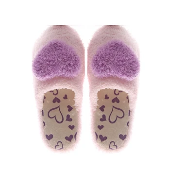 

New 2019 Autumn Winter Fur Slides Women Slippers 3D Pattern Plush Velvet Soft Warm Home Shoes Woman Indoor Slippers Pantuflas