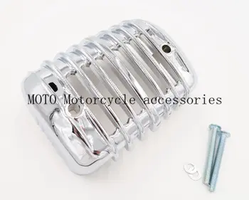 

Chrome Oil Cooler Cover for Heritage Softail Classic - FLSTC 2001 2002 2003 2004 2005 2006 2007 2008-2016 Motor cooler cover