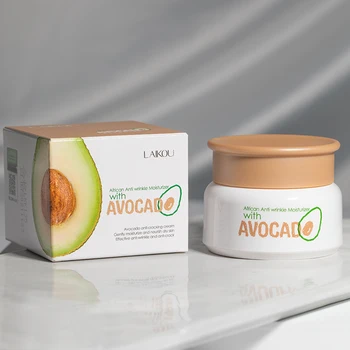 

LAIKOU Avocado Day&Night Creams Korean Cosmetica Anti Wrinkle Deep Moisturizing Face Cream Hydrating Whitening Firming Skin Care