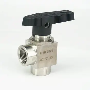 

1/2" NPT Female Shut Off Ball Valve 304 Stainless Steel Water Gas Oil 915 PSI