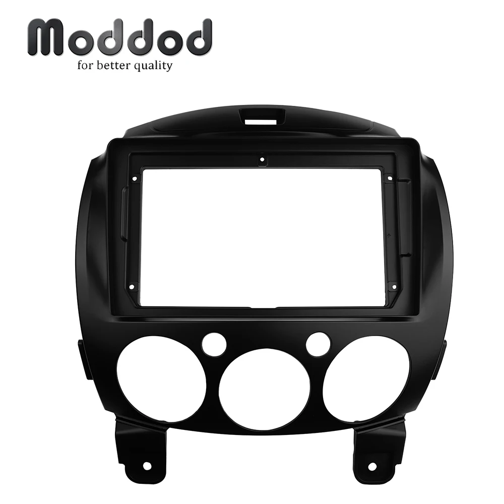 

Car Radio 9 inch Screen Fascia for Mazda 2 Demio 2007+ Stereo Panel Dashboard Refit Installation Trim Kit GPS DVD Frame Bezel