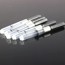 Jinhaшт. o 5 шт. Универсальный авторучка маленький черный чернила конвертер картриджи-Насосы пополнения конвертер