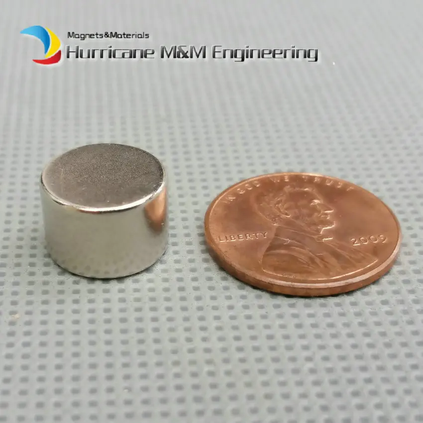 Buy 24 pcs NdFeB N38SH Cylinder Dia12.5x8 mm