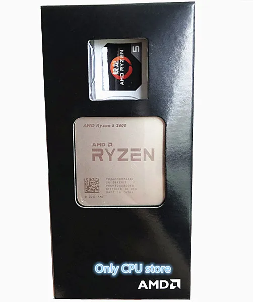 

AMD Ryzen 5 2600 R5 2600 GHz Six-Core Twelve-Thread CPU Processor Socket AM4