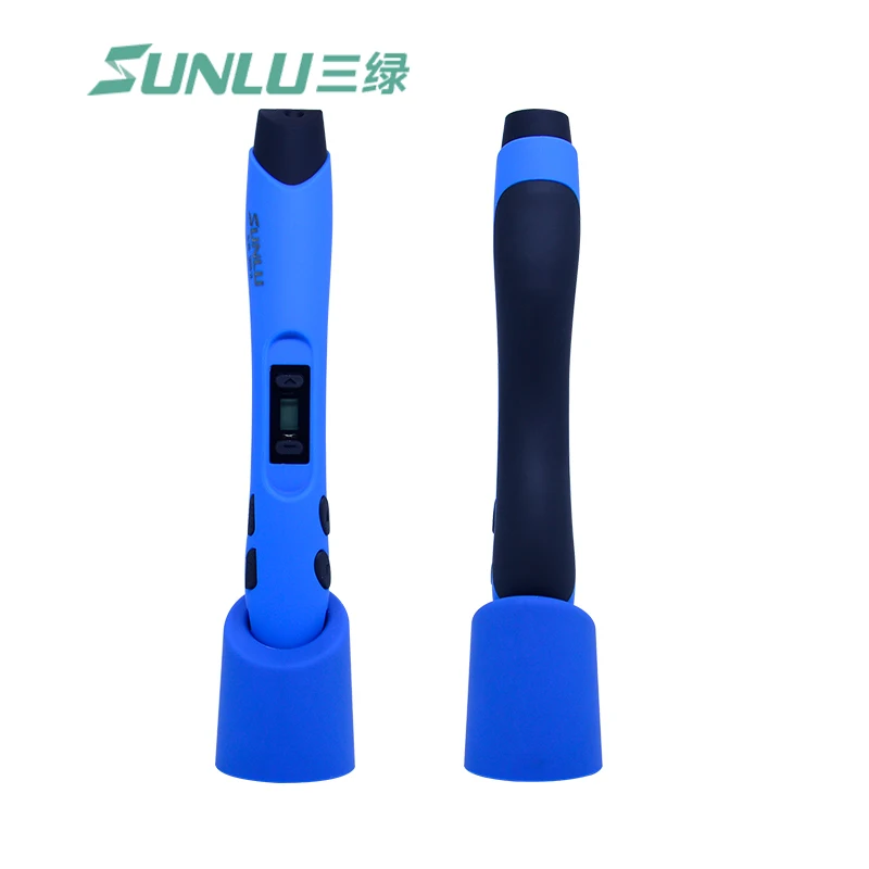 Sunlu SL-300 3D Ручка для печати с 20 шт пластиковыми нитями для печати 100 м 1,75 мм PLA термозащита 3D ручки принтер