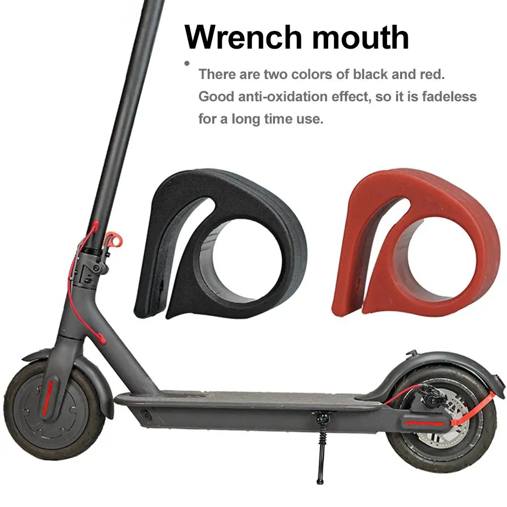 

For Xiaomi M365 Foldable Electric Scooter Folding Wrench Spanner Buckle Button Protect Hook Finger Quick Release Lever Accessory