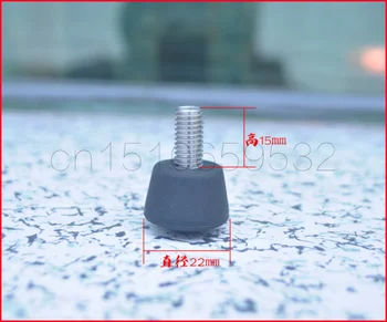 

3Pcs/Set M8 Silver Color Bullet Studs Cone Spikes Floor Stands Component Replacement Part for Tripod Screw Mounting Stud
