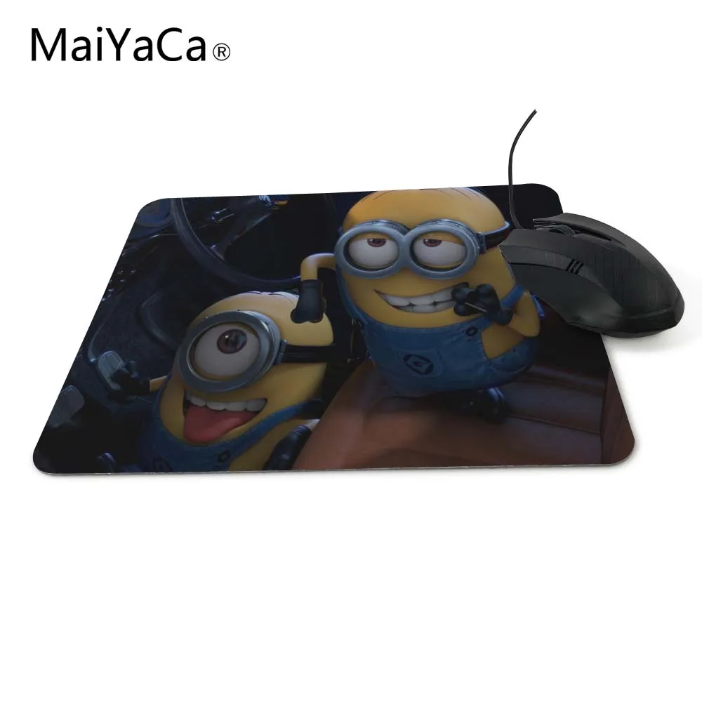 Minions me компьютерный коврик для мыши Decorar Sua Mesa Нескользящий Резиновый коврик 220 мм X 180 мм X 2 мм& 250 мм x 290 мм x 2 мм - Цвет: 25X29cm