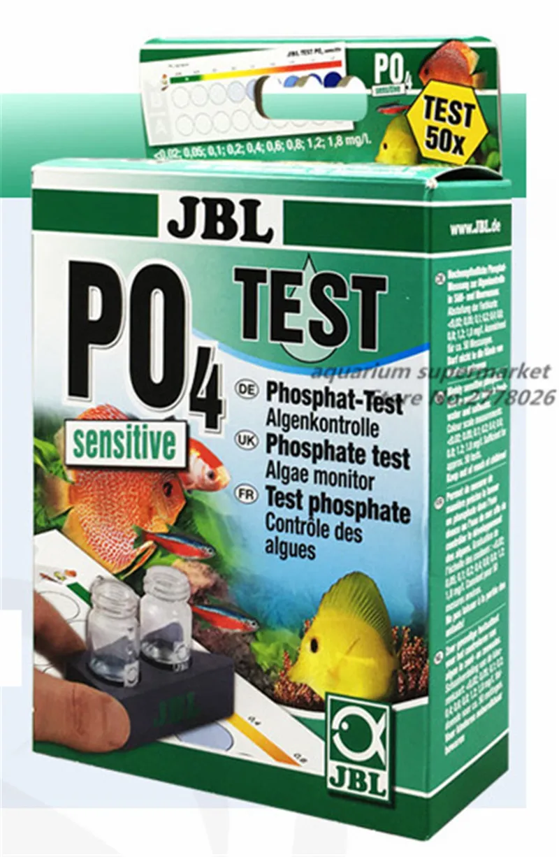 JBL тест-агент для воды комплект PH NO2 NO3 Ca Mg Cu O2 CO2 PO4 NH4 GH KH Fe аквариум для свежей воды