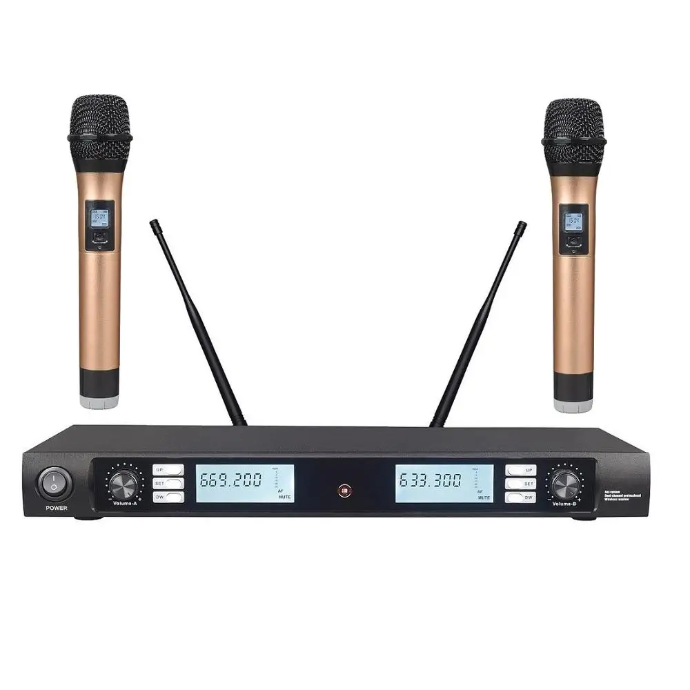 Микрофон Bolymic беспроводной uhf для церкви школы профессиональный ручной микрофон 2