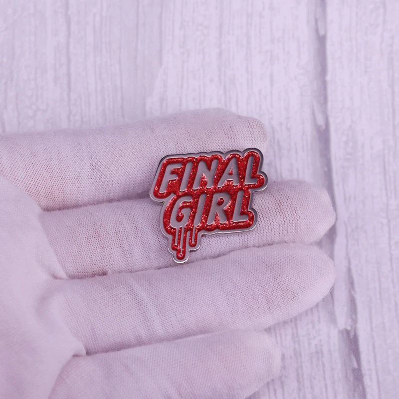 

girl brooch