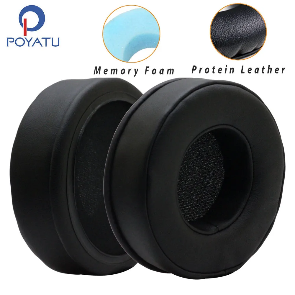 

POYATU Eapads Headphone Ear Pads For MEIZU HD50 Cushion Replacement Cover Leather Earmuff Repair Parts Earphone Accessories