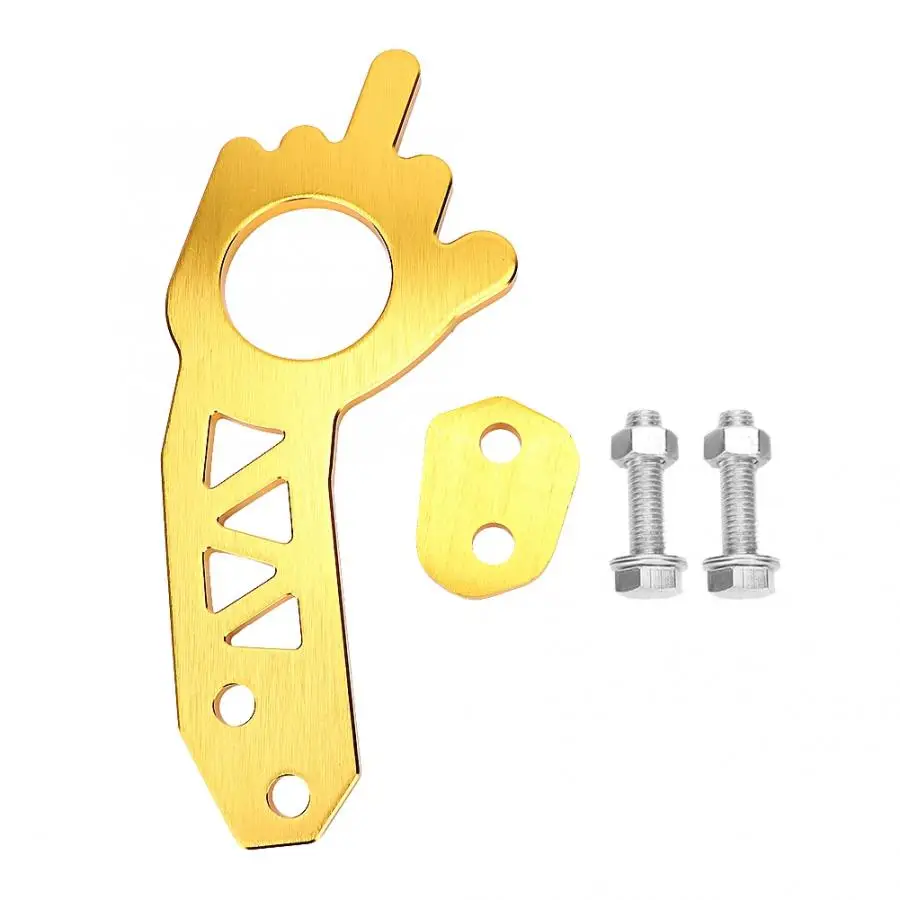 Алюминиевый сплав автомобильный универсальный передний/задний буксировочный крюк набор подходит для большинства автомобилей буксировочное кольцо авто буксировочные инструменты