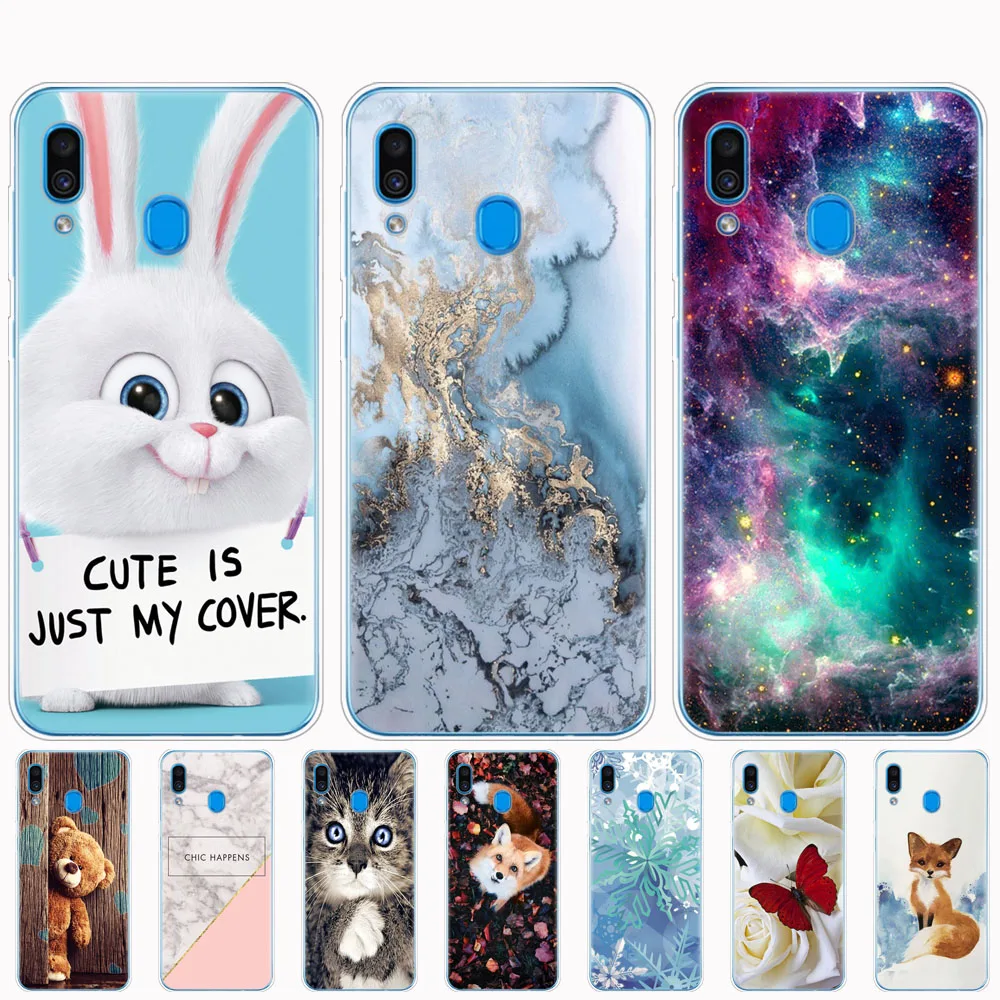 

Case For Samsung Galaxy A30 Phone Case Samsung A30 Cover Samsung Galaxy A30 A 30 SM-A305F A305F A305 Case Silicone Soft TPU