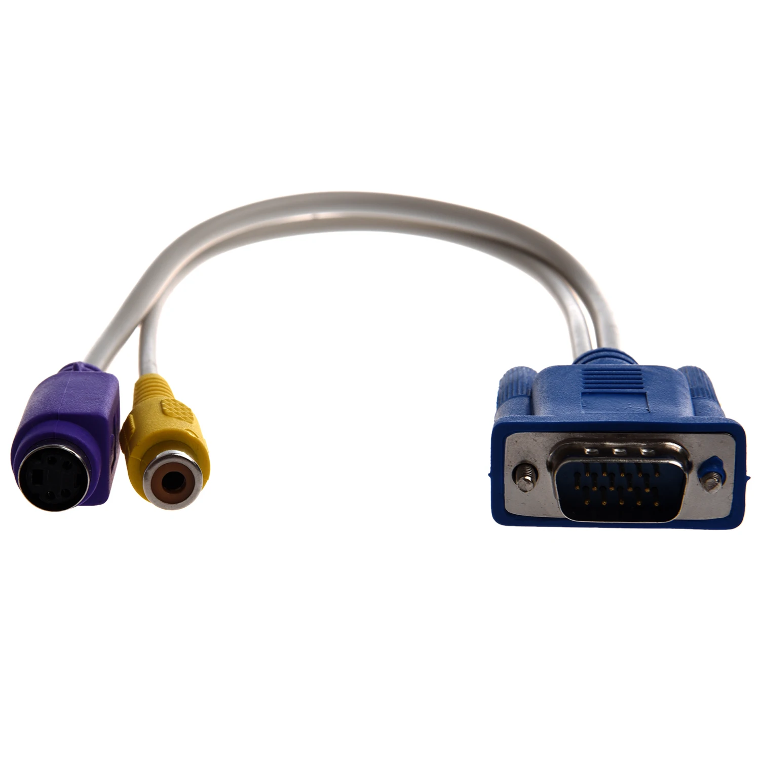 HFES TV out VGA к S Video/RCA Кабельный адаптер|vga to s-video|rca cable adaptervga |