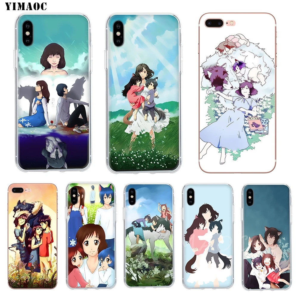 Мягкий чехол YIMAOC Wolf для детей TPU силиконовый iPhone 8 7 6 6S Plus 5 5S SE X XR XS 11 Pro Max |