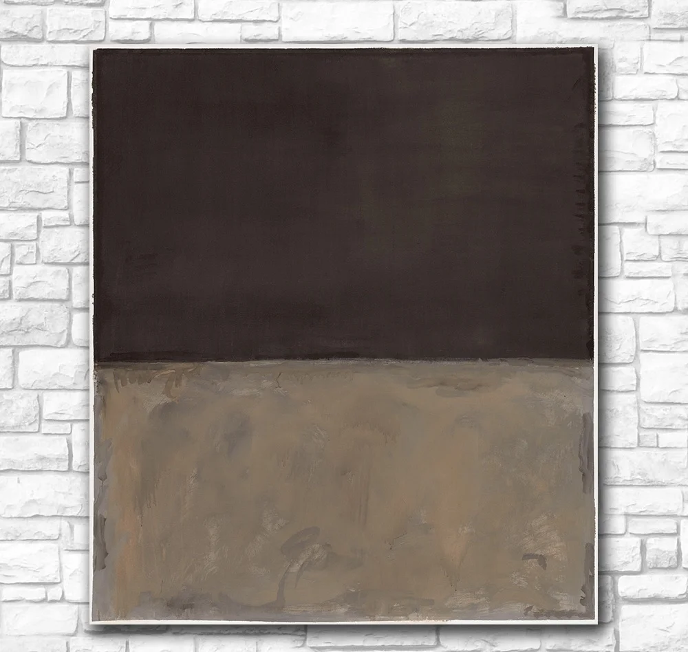 Настенные картины для гостиной абстрактная Марка Rothko Untitled 1969 Холст Искусство домашний декор Современная без рамки картина маслом