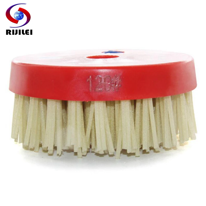 10PCS/Set 4inch Diamond Abrasive Brush for antique effect leather