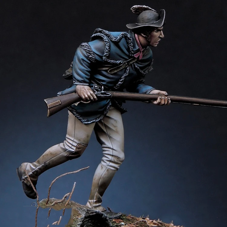 1/24 каучуковая фигурка строительный комплект Morgan Infantryman