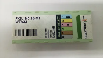 

WALTER 10PCS CARBIDE INSERT FX5.1NO.25- M 1 WTA33